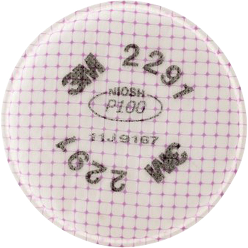 Pr&eacute;filtres pour respirateurs S&eacute;rie 2200, Filtre contre les particules, Filtre P100 Meunier Outillage Industriel