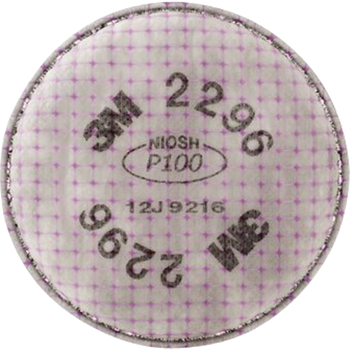 Pr&eacute;filtres pour respirateurs s&eacute;rie 2200, Filtre contre les particules, Gaz acide/P100 Meunier Outillage Industriel