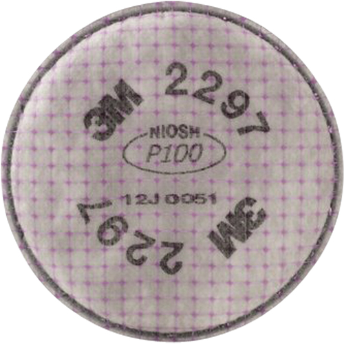 Pr&eacute;filtres pour respirateurs s&eacute;rie 2200, Filtre contre les particules, Vapeurs organiques/P100 Meunier Outillage Industriel