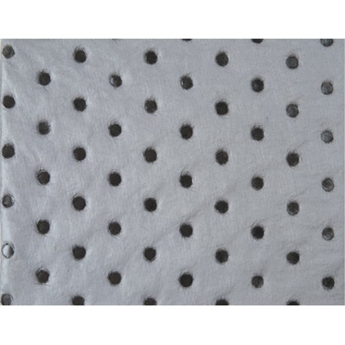Feuilles absorbantes en fibres fines de calibre industriel, Universel, 15" x 17", 40 gal. d'absorption Meunier Outillage Industriel