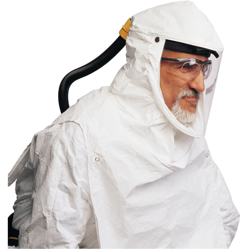 Cagoule Primair de s&eacute;rie 100 compl&egrave;te avec col, Universel, Coiffe souple, Bavette Simple Meunier Outillage Industriel