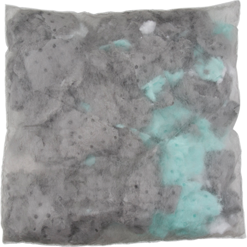 Sorbent Pillow, Universal, 18" L x 18" W, 45 gal. Absorbency/Pkg. Meunier Outillage Industriel