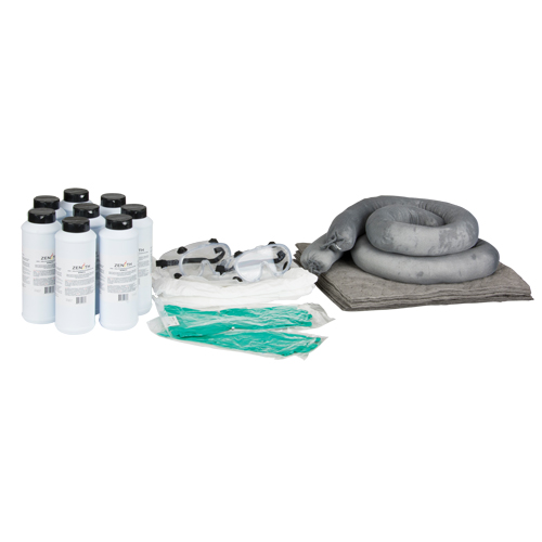 Trousse de rechange pour caustique, 20 gallons, Mati&egrave;res dangereuses Meunier Outillage Industriel