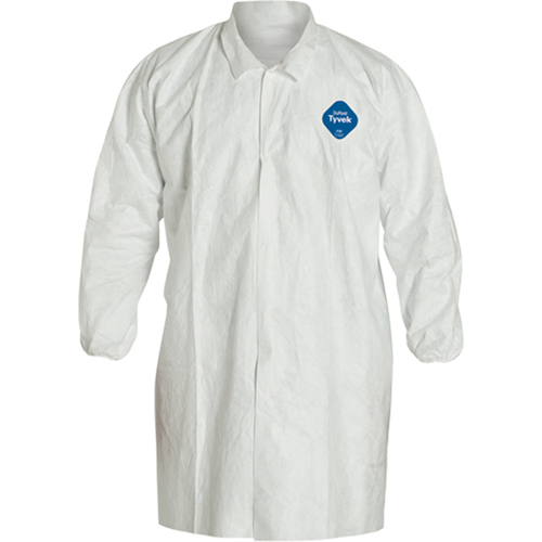 Lab Coat, Tyvek&reg; 400, White, Medium Meunier Outillage Industriel