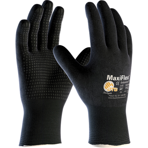 ATG MaxiFlex&reg; EnduranceTM 34-8745 Gloves, 7/Small, Foam Nitrile Coating, 15 Gauge, Nylon Shell Meunier Outillage Industriel