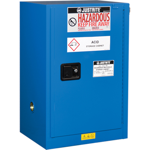 ChemCor&reg; Lined Hazardous Material Compac Safety Cabinets, 12 gal., 23.25" x 35" x 18" Meunier Outillage Industriel