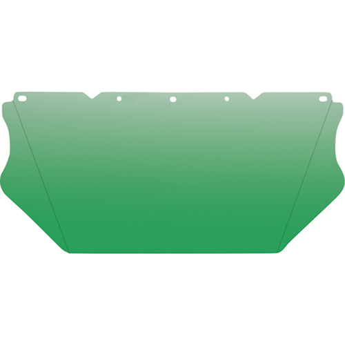 V-Gard&reg; Visor for General Purpose Applications, Polycarbonate, Green Tint Meunier Outillage Industriel