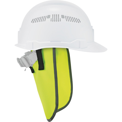 Pare-soleil de cou pour casque de protection GloWear 8006, Vert lime haute visibilit&eacute; Meunier Outillage Industriel