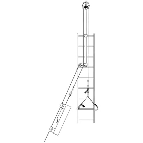 Ensemble de poulie/moufle de levage SSB Meunier Outillage Industriel