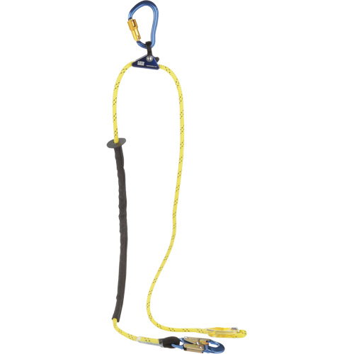 Pole Climber's Adjustable Rope Positioning Lanyard, 1 Legs, 8', CSA Class F, Nylon Meunier Outillage Industriel