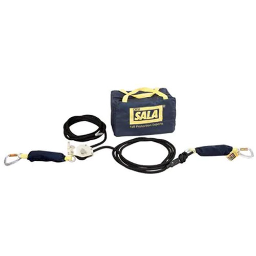 Syst&egrave;me de cordage de s&eacute;curit&eacute; synth&eacute;tique horizontal Sayfline Meunier Outillage Industriel