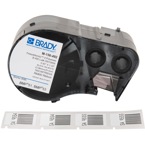 Low Temperature Label Maker Cartridge, Black Meunier Outillage Industriel