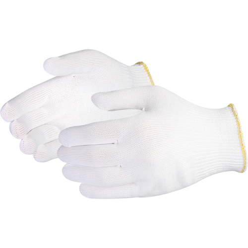 Sure Knit Filament Low-Lint String-Knit Glove, Nylon, Knit Wrist Cuff, Small Meunier Outillage Industriel