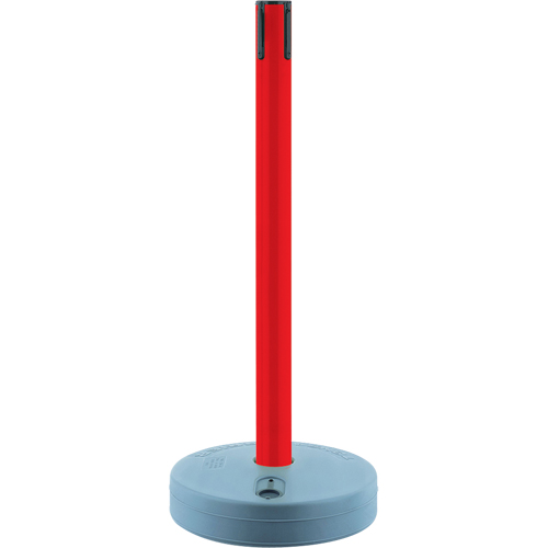 Outdoor TensaBarrier&reg; - Receiver Posts, 37" High, Red Meunier Outillage Industriel