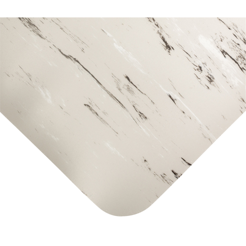 Tile-Top Select Anti-Microbial Mats No.494, Smooth, 4' x 10' x 1/2", Grey, PVC Meunier Outillage Industriel