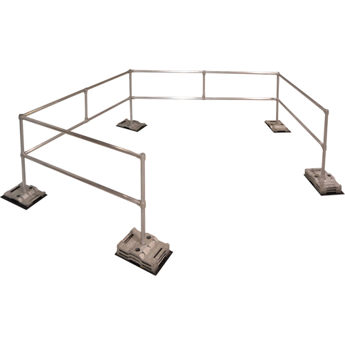 RoofGuard Classic System - Packaged Kits, Aluminum, 72" W x 216" L x 42" H Meunier Outillage Industriel