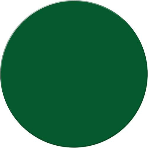 Marqueurs all&eacute;g&eacute;e/5S Armor Stripe, Cercle, 6" lo x 6" la, Vert, Plastique Meunier Outillage Industriel