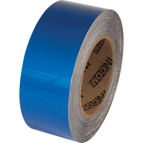 Ruban de marquage pour plancher Tuff Mark, 4" x 100', Polyester, Bleu Meunier Outillage Industriel