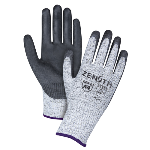 Seamless Stretch Cut-Resistant Gloves, Size 6/X-Small, 13 Gauge, Polyurethane Coated, HPPE Shell, ANSI/ISEA 105 Level 4/EN 388 Level 5 Meunier Outillage Industriel