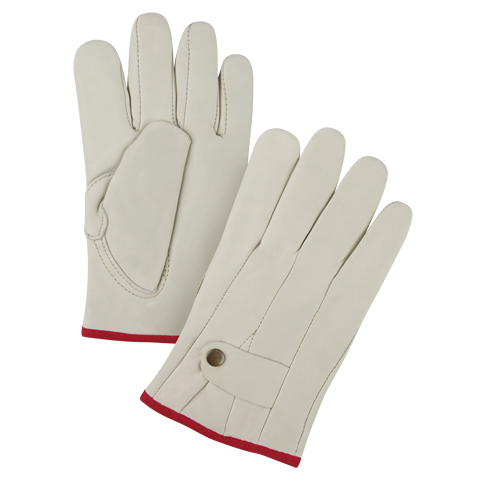 Gants de cordeur de premi&egrave;re qualit&eacute;, Petit, Paume Cuir fleur de vache Meunier Outillage Industriel