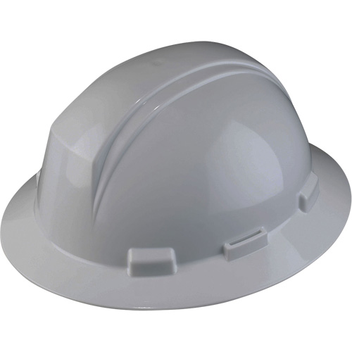 North&reg; Kilimanjaro Full Brim Hardhat, Meets CSA Type 1, Ratchet Suspension, Non-Vented Meunier Outillage Industriel