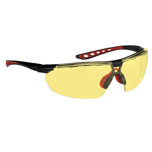 Dynamic Falcon Series Safety Glasses, Amber Lens, Anti-Fog, ANSI Z87+/Meets/Exceeds CSA Z94.3 Meunier Outillage Industriel
