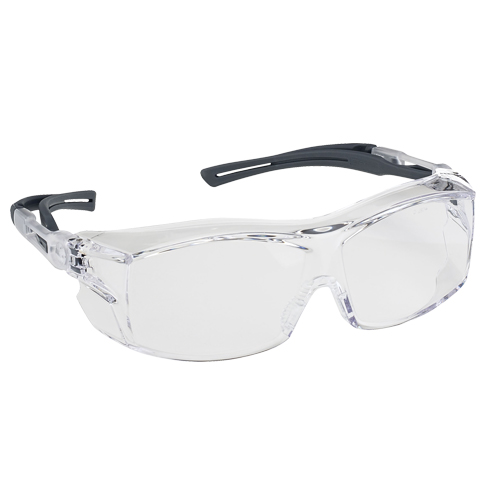 Dynamic OTG Extra Series Safety Glasses, Clear Lens, Anti-Fog/Anti-Scratch, ANSI Z87+/Meets/Exceeds CSA Z94.3 Meunier Outillage Industriel