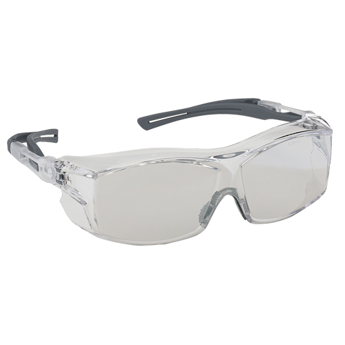 Dynamic OTG Extra Series Safety Glasses, Indoor/Outdoor Mirror Lens, Anti-Fog/Anti-Scratch, ANSI Z87+/Meets/Exceeds CSA Z94.3 Meunier Outillage Industriel