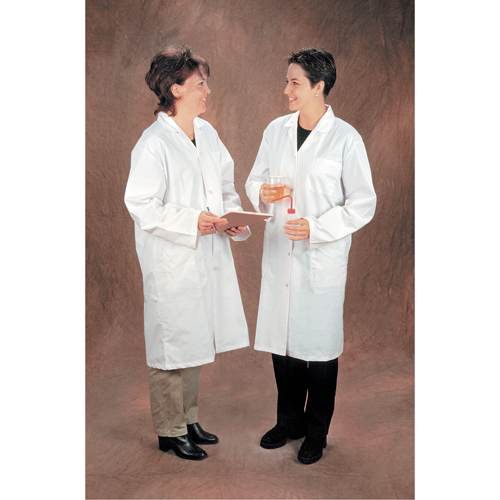 Sarraus de laboratoire, Poly-coton, Petit, Blanc Meunier Outillage Industriel