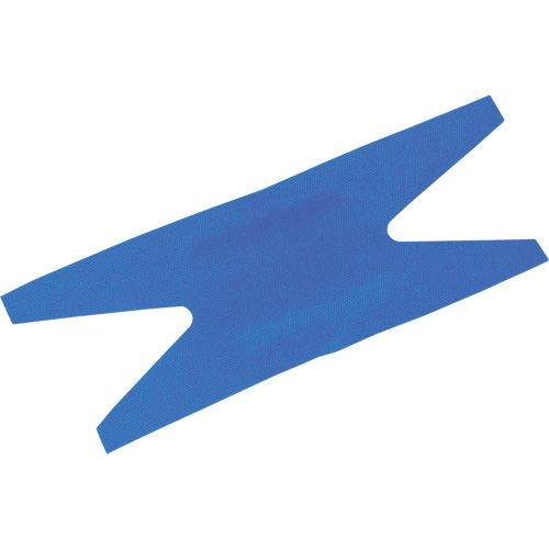 Dynamic Blue Adhesive Strips, Knuckle, 3", Fabric Metal Detectable, Sterile Meunier Outillage Industriel