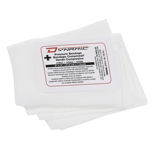 Dynamic Compress Bandage, 3" L x 3" W Meunier Outillage Industriel