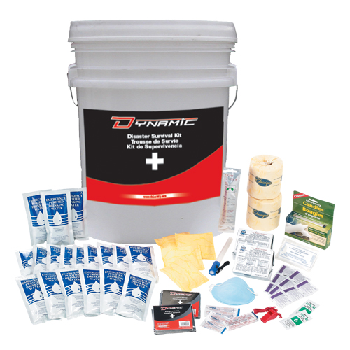 Dynamic Emergency Preparedness First Aid Kit, Class 1 Medical Device, Bucket Meunier Outillage Industriel