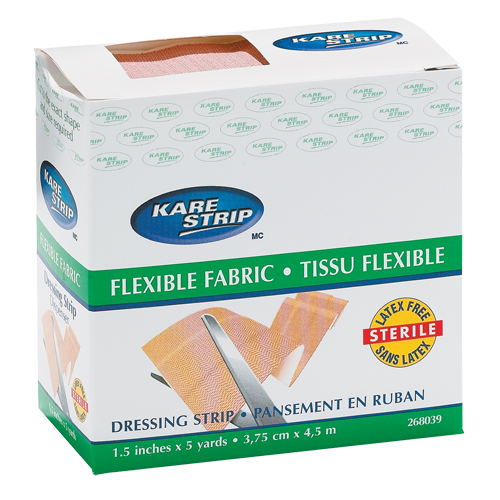 Pansement &eacute;lastique Dynamic, Rectangulaire/carr&eacute;e, 180", Tissu, Non st&eacute;rile Meunier Outillage Industriel