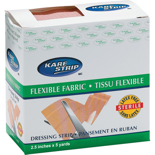 Dynamic Elastic Dressing Bandage, Rectangular/Square, 180", Fabric, Non-Sterile Meunier Outillage Industriel