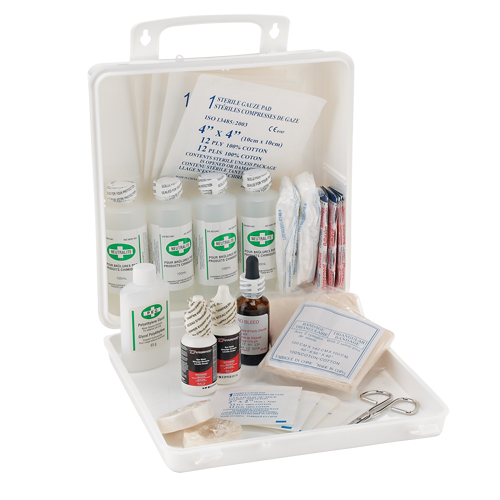 Dynamic Burn First Aid Kit for Welders, Class 1 Medical Device, Plastic B Meunier Outillage Industriel