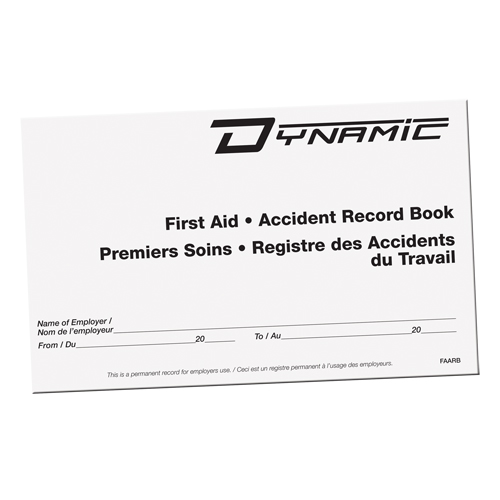 Dynamic Accident Record Book Meunier Outillage Industriel