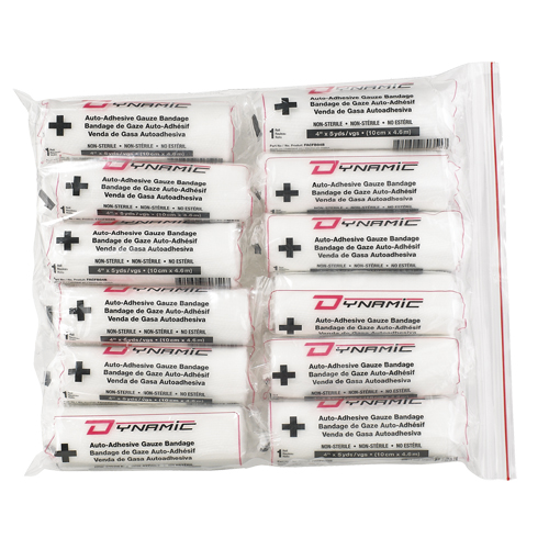 Dynamic Gauze Bandage, Roll, 15' L x 4" W, Medical Device Class 1 Meunier Outillage Industriel