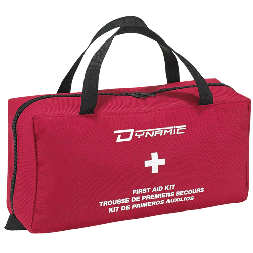Trousse de premiers soins r&eacute;guli&egrave;re pour la maison Dynamic, Dispositif m&eacute;dical Classe 1, Sac en nylon Meunier Outillage Industriel