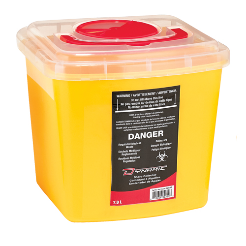 Contenant Sharps Dynamic, Capacit&eacute; de 7 L Meunier Outillage Industriel