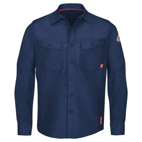 Chemises de travail IQ Endurance pour hommes, Petit, Bleu marin Meunier Outillage Industriel