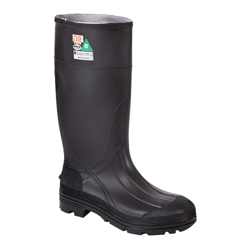 Bottes de s&eacute;curit&eacute; PRM II, PVC, Embout Acier, Pointure 7, Semelle R&eacute;sistant aux perforations Meunier Outillage Industriel