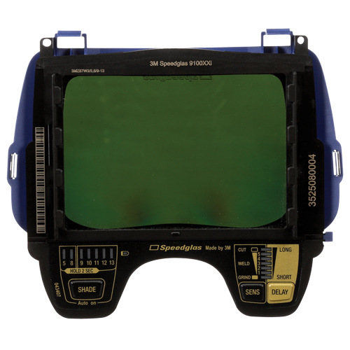 Filtre auto-assombrissant Speedglas 9100XXi, 4-1/5" la x 2-4/5" h Champ de vision, Pour utilisation avec Masques de soudage de s&eacute;rie 9100 Meunier Outillage Industriel