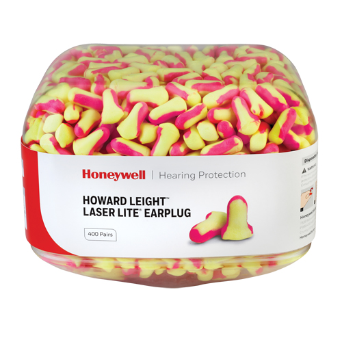 Howard Leight Laser Lite&reg; Earplugs, Bulk - Canister Meunier Outillage Industriel