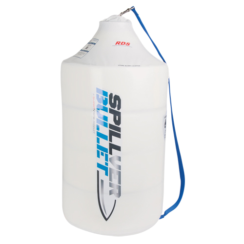 Spillver Bullet Boom, Oil Only, 100' L x 5" W, 28 gal. Absorbancy Meunier Outillage Industriel