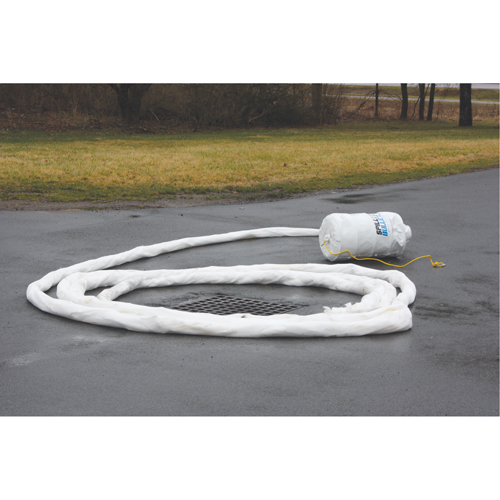 Spillver Bullet Boom, Oil Only, 100' L x 5" W, 28 gal. Absorbancy Meunier Outillage Industriel