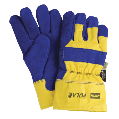 Gants isol&eacute;s North Polar, Paume Cuir refendu, Taille T-Grand Meunier Outillage Industriel