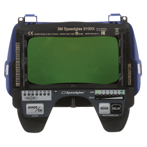 Filtre pour lentille de soudage auto-assombrissant Speedglas 9100X, 4-2/10" la x 2-1/10" h Champ de vision, Pour utilisation avec S&eacute;rie 9100 Meunier Outillage Industriel