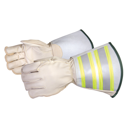 Endura&reg; Deluxe Lineman Gloves, Large, Horsehide Palm Meunier Outillage Industriel