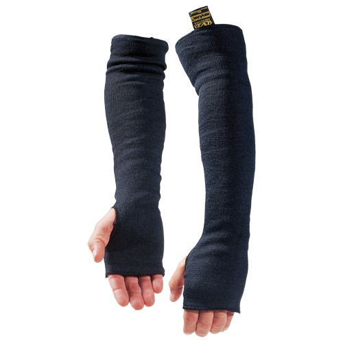 Heat Resistant Sleeves, 18", Kevlar&reg;, Black Meunier Outillage Industriel