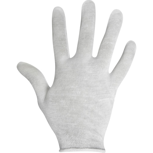 Gants d'inspection, Coton, Poignet Non ourl&eacute;, T-Grand Meunier Outillage Industriel